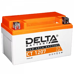 Аккумулятор мото Delta CT1207 150*87*93