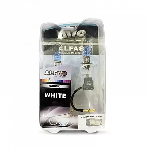 Газонаполненные лампы  AVS ALFAS 4300K H3 компл.2+2  A07234S