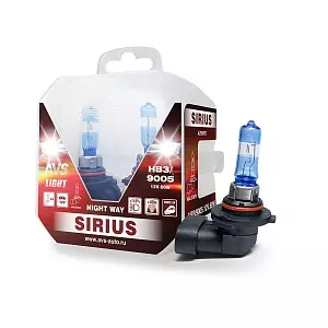 Галогенная лампы  AVS SIRIUS/NIGHT WAY/PB HB3/9005 12V A78947S
