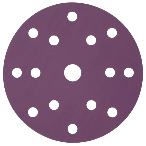 Круг абразивный HANKO Purple Paper 150мм 15отв Р320 