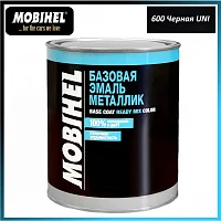 Mobihel Базовая эмаль металлик 600 черная UNI (1 л.)