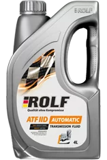 Масло для автоматических трансмиссий "ROLF ATF IID" 4л пластик