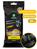 Салфетка влажная для ухода за интерьером а/м IT-0311, GraSS