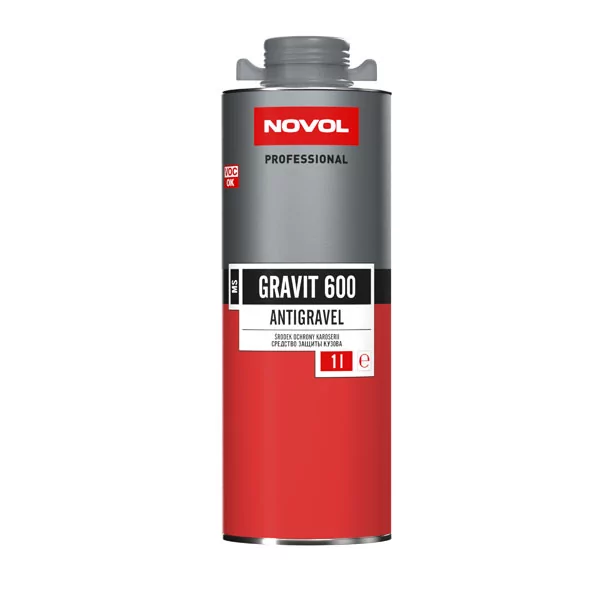 600 Антикоррозийное покрытие MS GRAVIT серый NOVOL(1.0л) 