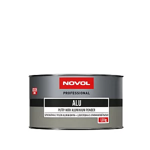 Шпатлевка полиэфирная с алюминиевой пылью ALU NOVOL(1,8кг)