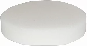 Круг полировальный поролоновый 150x30мм жесткий белый HOLEX