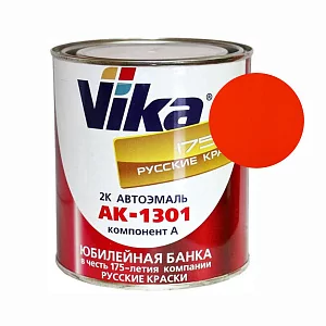 165 Автоэмаль АК-1301 темная красно-оранжевая (0,85кг)