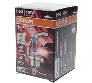 Лампа "Osram" H4 Night Breaker Laser12v55w.64193NL