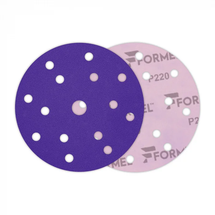FORMEL Диск CERAMIC PLUS, 150 мм, 15 отв. Р 220 