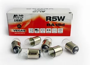 Лампа AVS Vegas 24V R5W(BA15d) BOX A78327S