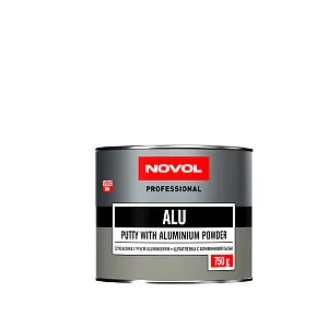 Шпатлевка полиэфирная с алюминиевой пылью ALU NOVOL(0,75кг)
