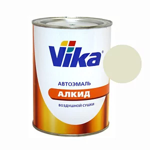 233 Белая автоэмаль алкидная 1К VIKA-60 0,8кг Vika