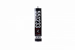 Многоцелевой ПУ герметик RoxelPro 550, черный, картридж, 310 мл