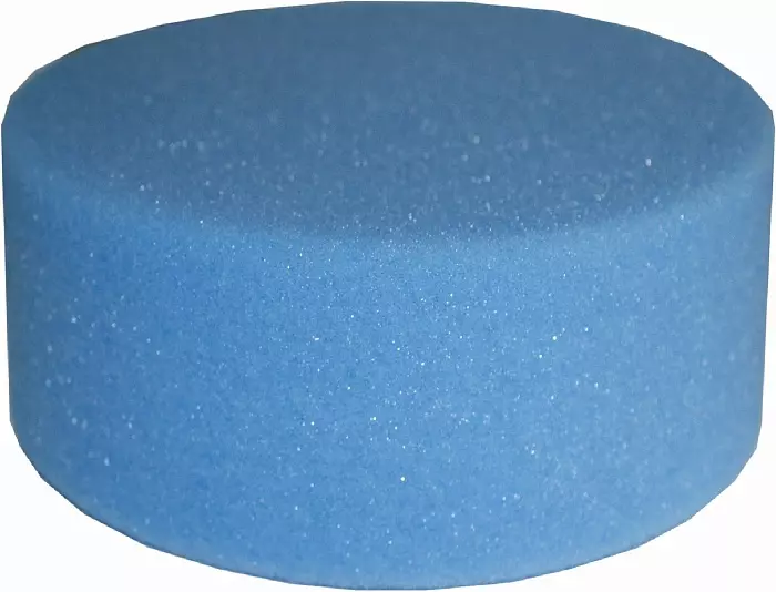 Круг полировальный поролоновый 80x30мм полумягкий синий HOLEX 
