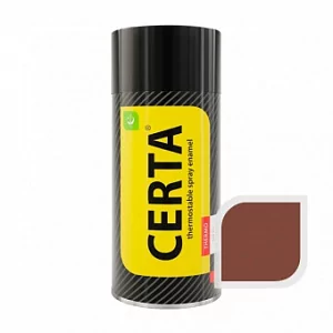 CERTA эмаль термост.антикорр.коричневый до 500 аэр.
