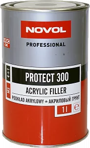 300 Грунт Акриловый MS PROTECT 4+1 серый NOVOL 1л+0,25 л