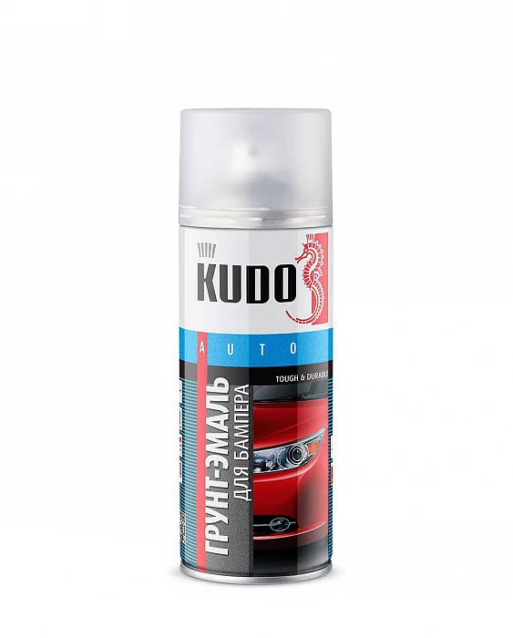 Эмаль для бампера "Kudo" 6202 черная. 