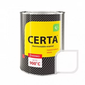 CERTA эмаль термост.антикорр.белый до 400 (0,4кг)