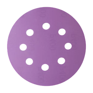 Круг абразивный HANKO Purple Paper 125мм 8отв Р500