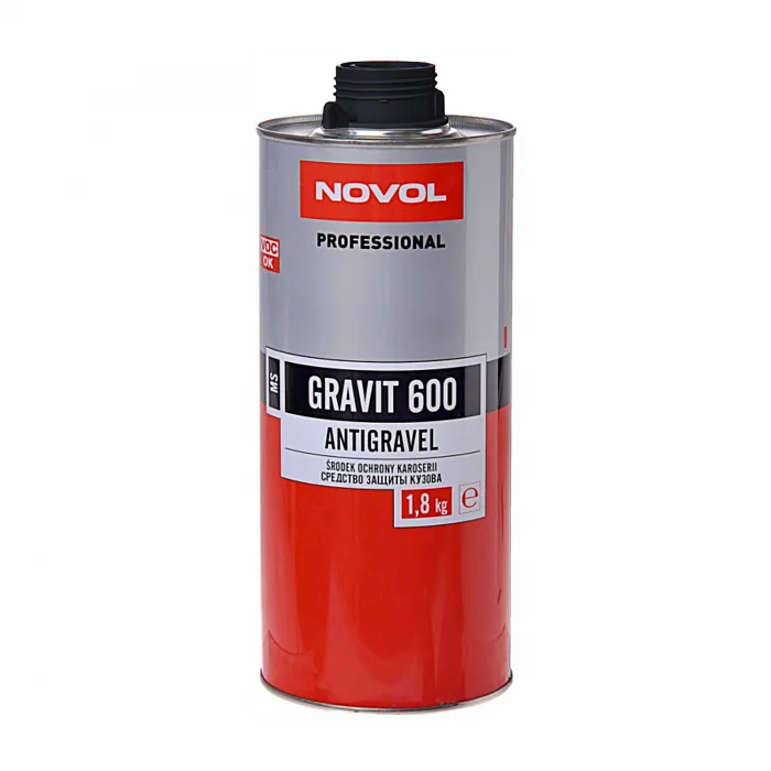 600 Антикоррозийное покрытие MS GRAVIT черный NOVOL(1.8л) 