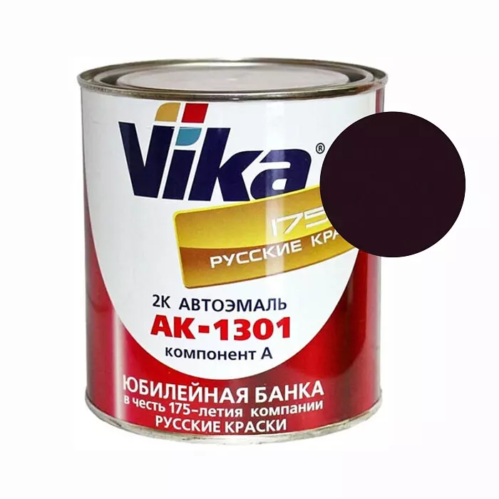 107 Автоэмаль АК-1301 баклажановая (0,85кг) 