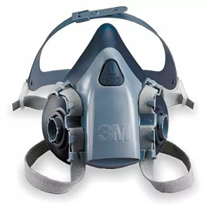 Защитная маска 7502 в сборе (маска 7502+ префильтр5911+ держатель предфильтра501+ уг