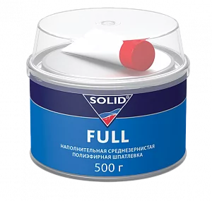 SOLID FULL (фасовка 500 гр) наполнительная среднезернистая шпатлевка