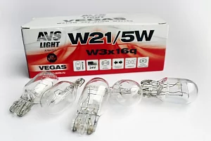 Лампа AVS Vegas 24V W21/5W(W3x16g) BOX A78175S