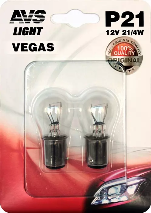 Лампа AVS Vegas  12V 21W(BAU 15S)   A78472S 