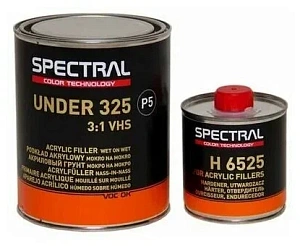 325 Spectral Under грунт "мокрый по мокрому" акриловый 3:1, серый 0,75+0,25