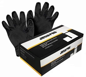 Перчатки нитриловые черные Jeta Safety размер M пара
